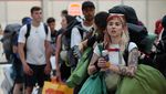 Stasiun Paddington Penuh Sesak Penggemar Glastonbury