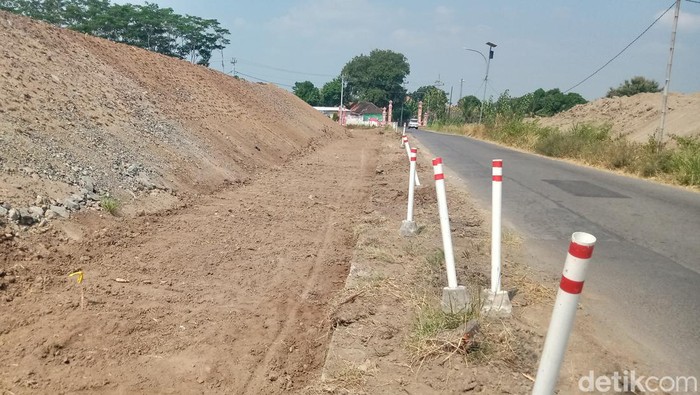 Tol Jogja-Solo di Desa Manjungan, Kecamatan Ngawen.