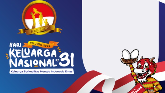 Dapatkan Link dan Petunjuk Penggunaan 20 Twibbon Peringatan Hari Keluarga Nasional 2024