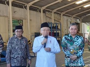 DPR-DPRD Terseret Judi Online, Wapres Maruf Minta Satgas Tangani Serius