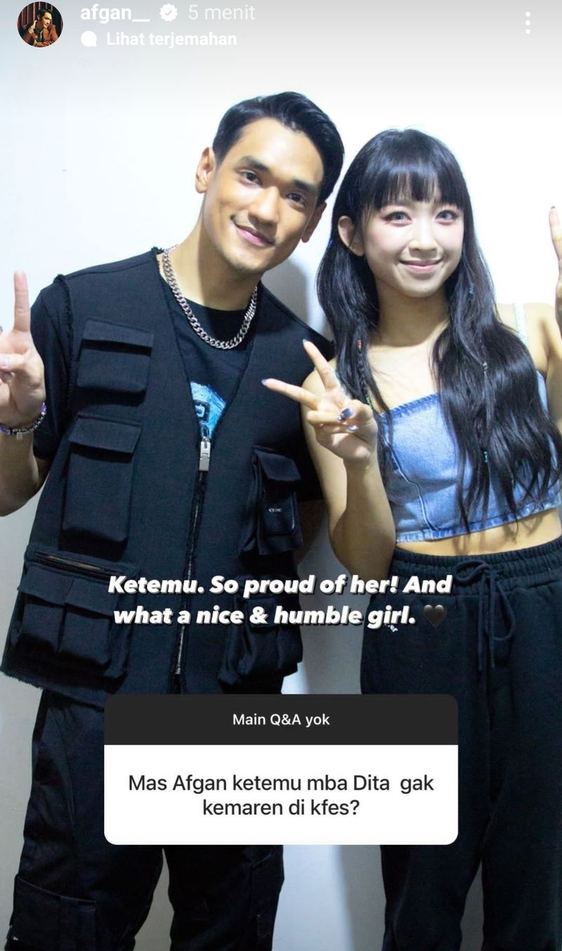 Afgan Konser Perdana di Korea Selatan Besok, Dita Karang Jadi Tamu Spesial Afgan Konser Perdana di Korea Selatan Besok, Dita Karang Jadi Tamu Spesial