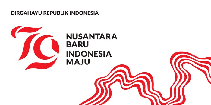 Banner HUT ke-79 RI