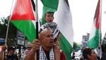 Demo Bela Palestina Warnai Debat Perdana Pilpres AS