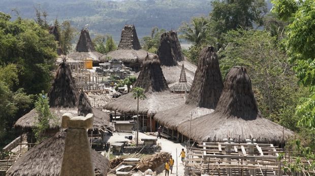 Desa Prai Ijing, Sumba Barat. (Tangkapan Layar Google Earth/Yusuf Paulus)
