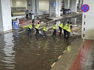 Kekacauan di New Delhi Setelah Hujan Ekstrem Pecahkan Rekor