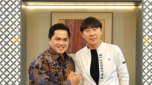 Erick Thohir, Shin Tae-yong