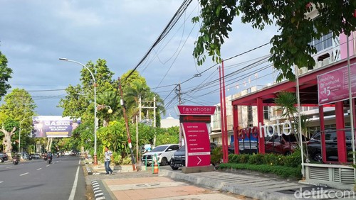 Fave Hotel, salah satu hotel bintang tiga di Mataram, NTB. (Nathea Citra/detikBali)
