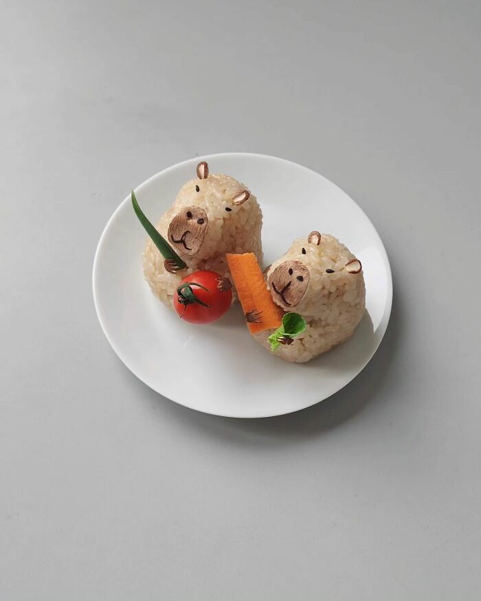 Gemas! 10 Kreasi 'Food Art' Seniman Korea Ini Sayang Dimakan