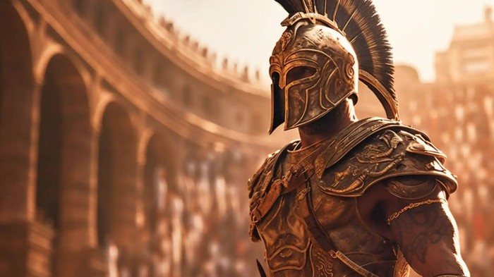 Gladiator II Cuplikan adegan dalam film Gladiator II.