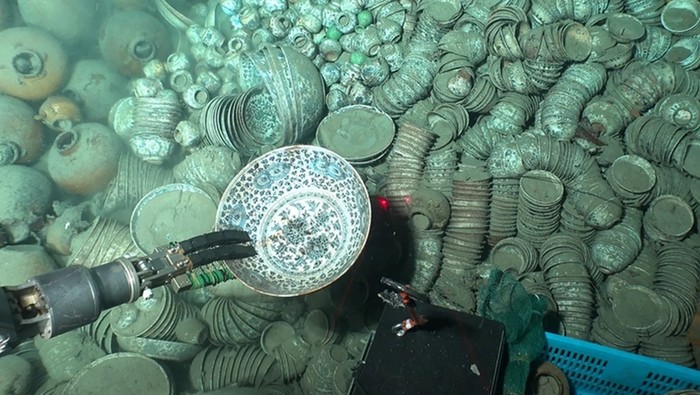 Harta Karun Dinasti Ming Ditemukan di Kapal Karam
