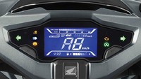 Honda Airblade 160 disematkan beberapa fitur standar, mulai dari pencahayaan full LED, soket pengisian daya ponsel, panel instrumen digital, dan sistem kunci pintar alias smart keyless. Hanya saja, ada beberapa fitur yang sebelumnya diharapkan ada namun ternyata absen, seperti pengereman ABS dan kontrol traksi. Foto: Doc. Honda Vietnam.