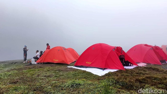 Kamping danau ranupani lereng gunung semeru