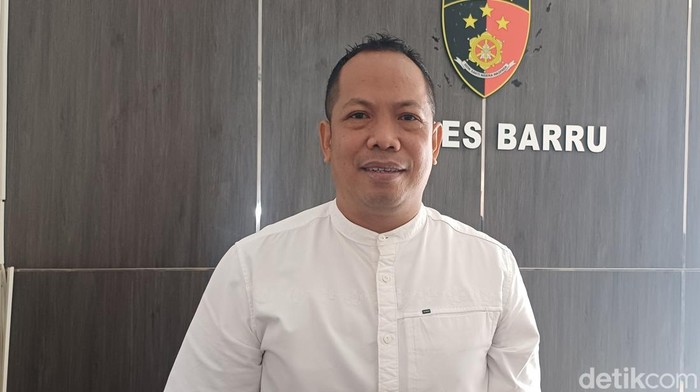 Kasat Reskrim Polres Barru, AKP Salehuddin.