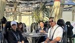 Keseruan Titiek Soeharto dan Darma Mangkuluhur Makan di Lounge in The Sky Bali