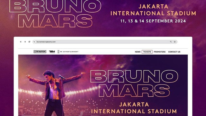 Konser Bruno Mars