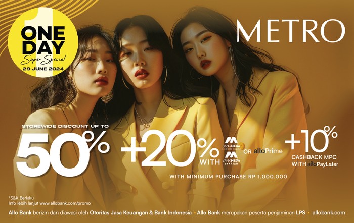 Metro One Day Sale