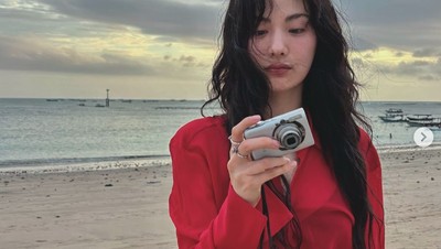 10 Foto Nana eks After School Liburan di Bali Sampai Seminggu, Pamer Bikini