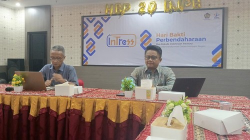 Pemaparan Kinerja APBN Provinsi NTT periode realisasi sampai dengan 31 Mei 2024 di Kantor DJPb NTT, Kamis (27/6/2024). (Simon Selly / detikBali)