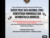 Imbas PDNS Diretas, PPI Australia Telusuri Laporan Mahasiswa RI soal Keimigrasian