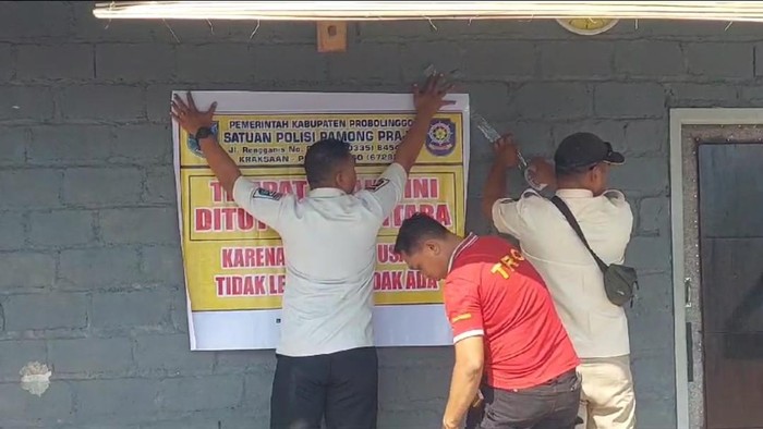 Penutupan karaoke di Dringu, Kab Probolinggo
