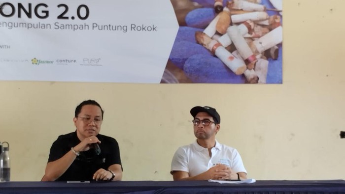 Program Pengumpulan Sampah Puntung Rokok, Kepulauan Seribu, Jumat (28/6/2024).