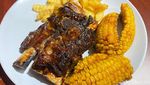 Puas! Makan Iga Bakar Empuk dari Australia di Warung Kaki Lima