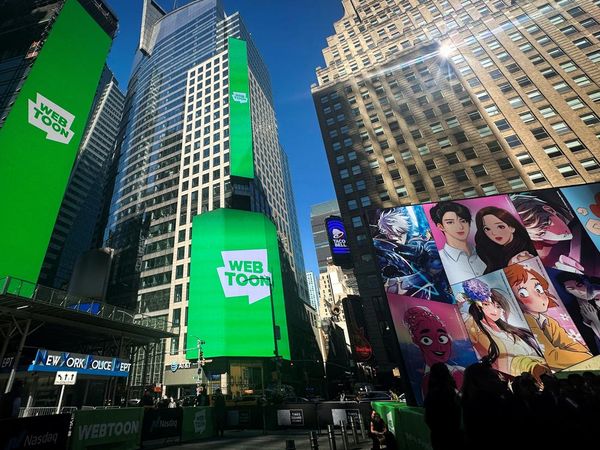 Saham Komik Online Webtoon Melonjak 14 Persen Saat Debut di Nasdaq