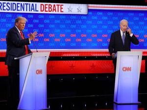 Panas Saling Serang Biden-Trump di Debat Capres AS