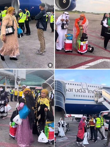 Viral penampilan mentereng rombongan haji asal Makassar Viral penampilan mentereng rombongan haji asal Makassar mendadak jadi sorotan