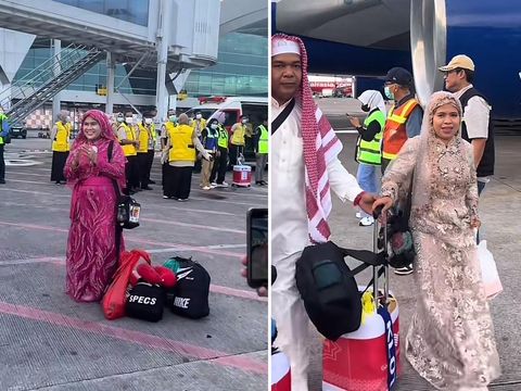 Viral penampilan mentereng rombongan haji asal Makassar Viral penampilan mentereng rombongan haji asal Makassar mendadak jadi sorotan