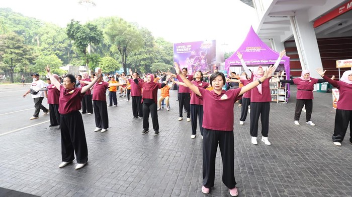 Gerakan nasional mengajak masyarakat untuk meningkatkan energi dengan berolahraga. Tujuannya untuk membakar kembali semangat mengejar resolusi dan target pribadi.