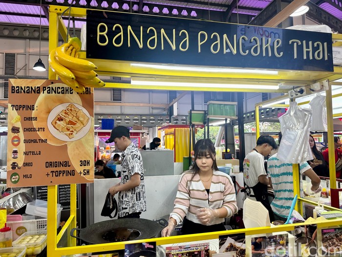 Jajanan Viral! Banana Pancake dan dan Es Longan Thailand Jajanan Viral! Banana Pancake dan dan Es Longan Thailand