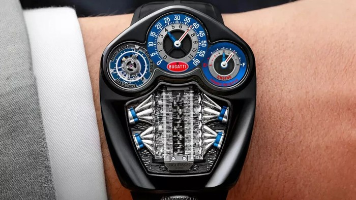 Jam tangan Bugatti.