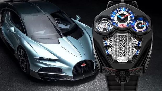 Jam tangan Bugatti.