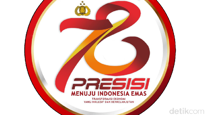Logo Hari Bhayangkara ke-78.