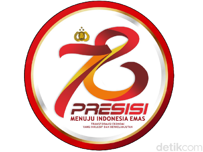 Logo Hari Bhayangkara ke-78.