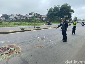 2 Personel Drumband di Sukabumi Tewas Diserempet Bus