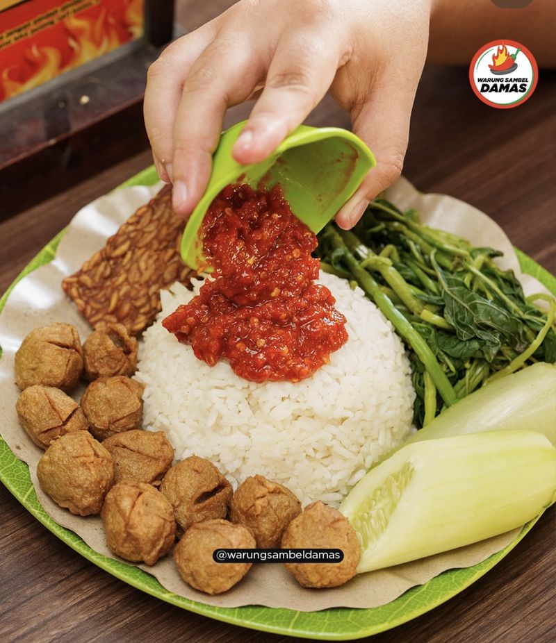 nasi tempong