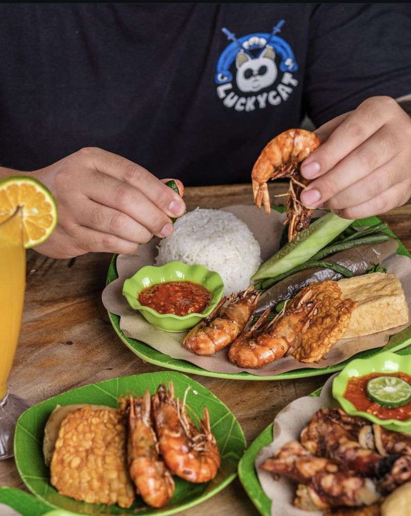 nasi tempong