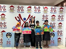 Cerita Audrina Surjaputri Bantu Anak Down Syndrome dengan Melukis