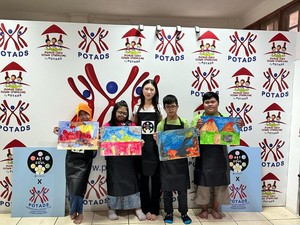 Cerita Audrina Surjaputri Bantu Anak Down Syndrome dengan Melukis