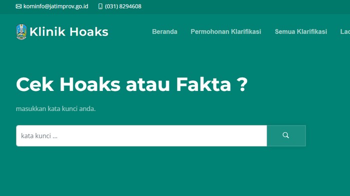 Portal Klinik Hoaks.