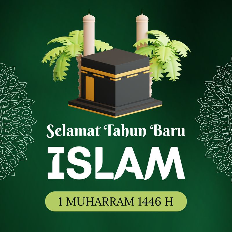 Poster Tahun Baru Islam 2024