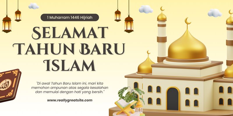 Poster Tahun Baru Islam 2024