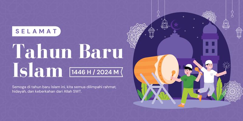 Poster Tahun Baru Islam 2024