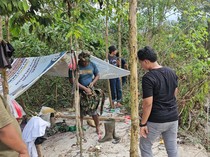 Polisi Gerebek Tambang Timah Ilegal di Kawasan Pesantren di Basel
