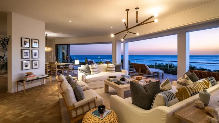 Tampilan mansion Kim Kardashian/Adrian Anz via Architectural Digest Tampilan mansion Kim Kardashian.