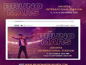 Link War Tiket Bruno Mars Jakarta Hari Ini Beserta Cara Belinya