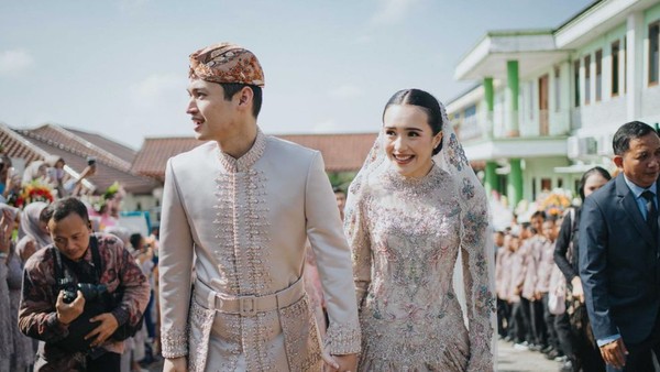 Foto Ngunduh Mantu Baby Tsabina di Pandeglang, Meriah Dihadiri Erina-Kaesang