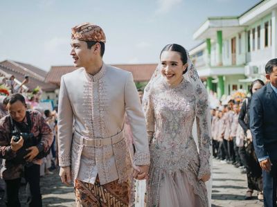 Foto Ngunduh Mantu Baby Tsabina di Pandeglang, Meriah Dihadiri Erina-Kaesang